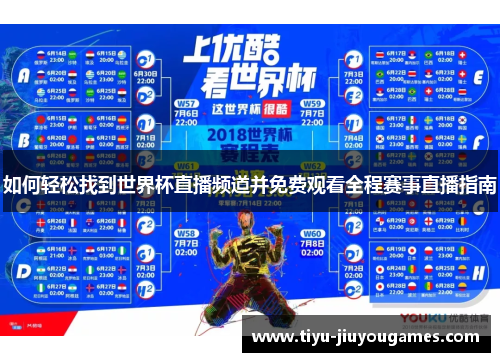 如何轻松找到世界杯直播频道并免费观看全程赛事直播指南